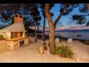 Ferienhaus Periska - on the beach : H(4+1) Mirca - Insel Brac  - Kroatien - Kamin