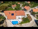 Ferienhaus Andre - swimming pool H(6+2) Nerezisca - Insel Brac  - Kroatien - Haus