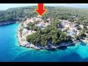 Ferienwohnungen Deni - 70m from beach: A1(4+1) Bucht Osibova (Milna) - Insel Brac  - Kroatien - Haus