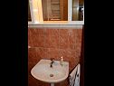 Ferienwohnungen Iva - sea view A1(2+1), A2(4+1) Postira - Insel Brac  - Ferienwohnung - A2(4+1): Badezimmer mit Toilette