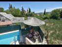 Ferienhaus Niksi - with pool: H(8+4) Skrip - Insel Brac  - Kroatien - Haus