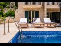 Ferienhaus Villa Gold - private pool & grill: H(12+4) Splitska - Insel Brac  - Kroatien - Pool
