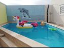 Ferienhaus Jaka 2 - with pool : H(6+2) Sumartin - Insel Brac  - Kroatien - Pool