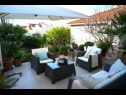 Ferienwohnungen Apartmani Oh La La - terrace A1(4), A2(2) Supetar - Insel Brac  - Haus