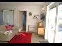 Ferienwohnungen Apartmani Oh La La - terrace A1(4), A2(2) Supetar - Insel Brac  - Ferienwohnung - A2(2): Tagesaufenthaltsraum