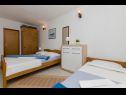 Ferienwohnungen Vlado - cosy & afordable: SA1(2), A2(3), A3(5) Supetar - Insel Brac  - Ferienwohnung - A2(3): Schlafzimmer