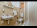 Ferienwohnungen Vlado - cosy & afordable: SA1(2), A2(3), A3(5) Supetar - Insel Brac  - Studio-Ferienwohnung - SA1(2): Badezimmer mit Toilette