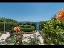 Ferienwohnungen Daniela - terrace with amazing sea view A1(6) Okrug Gornji - Insel Ciovo  - Hof