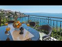 Ferienwohnungen Daniela - terrace with amazing sea view A1(6) Okrug Gornji - Insel Ciovo  - Haus