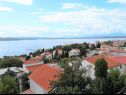 Ferienwohnungen Iva SA1(2+1), SA2(2+1), SA3(2+1) Crikvenica - Riviera Crikvenica  - Studio-Ferienwohnung - SA1(2+1): Aussicht vom Balkon