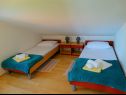 Ferienwohnungen Tomislav A1 crni(4+1), A2 crveni(4+1), A3(5+1), A4(2+2) Selce - Riviera Crikvenica  - Ferienwohnung - A3(5+1): Schlafzimmer