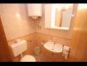 Ferienwohnungen Nikola - free parking A11(4+1), A12(4) Mlini - Riviera Dubrovnik  - Ferienwohnung - A12(4): Badezimmer mit Toilette