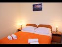 Ferienwohnungen und Zimmer Nikola 1 - free parking: SA1(2+2), A5(3+1), A6(4+1), A8(4+1), R4(2), R7(2) Mlini - Riviera Dubrovnik  - Ferienwohnung - A5(3+1): Schlafzimmer
