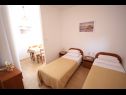 Ferienwohnungen und Zimmer Nikola 1 - free parking: SA1(2+2), A5(3+1), A6(4+1), A8(4+1), R4(2), R7(2) Mlini - Riviera Dubrovnik  - Ferienwohnung - A6(4+1): Schlafzimmer