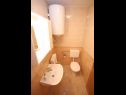 Ferienwohnungen Nikola - free parking A11(4+1), A12(4) Mlini - Riviera Dubrovnik  - Ferienwohnung - A11(4+1): Badezimmer mit Toilette