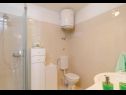Ferienwohnungen Ivka - in center SA1(3) Opuzen - Riviera Dubrovnik  - Studio-Ferienwohnung - SA1(3): Badezimmer mit Toilette