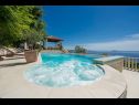 Ferienhaus Luxury - amazing seaview H(8+2) Soline (Dubrovnik) - Riviera Dubrovnik  - Kroatien - Pool