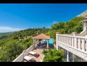 Ferienhaus Luxury - amazing seaview H(8+2) Soline (Dubrovnik) - Riviera Dubrovnik  - Kroatien - Terasse