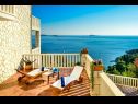 Ferienhaus Luxury - amazing seaview H(8+2) Soline (Dubrovnik) - Riviera Dubrovnik  - Kroatien - Aussicht (Objekt und Umgebung)