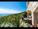 Ferienhaus Luxury - amazing seaview H(8+2) Soline (Dubrovnik) - Riviera Dubrovnik  - Kroatien - Aussicht