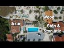 Ferienhaus Three holiday homes: H1 Azur (4), H2 Wood (4), H3 Ston (4+2) Orebic - Halbinsel Peljesac  - Kroatien - Haus