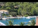 Ferienwohnungen Niks - terrace & sea view: A1(4), A2(2) Vela Luka - Insel Korcula  - Aussicht (Objekt und Umgebung)
