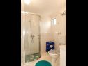 Ferienhaus Ana - with pool: H(6) Lakmartin - Insel Krk  - Kroatien - H(6): Badezimmer mit Toilette