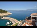 Ferienhaus Bernardica - on cliffs above sea: H(6+2) Vrbnik - Insel Krk  - Kroatien - Aussicht