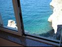 Ferienhaus Bernardica - on cliffs above sea: H(6+2) Vrbnik - Insel Krk  - Kroatien - H(6+2): Aussicht vom Fenster