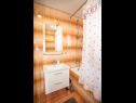 Ferienwohnungen Anđelko - air conditioning: A1(6+2), A2(6+2) Baska Voda - Riviera Makarska  - Ferienwohnung - A2(6+2): Badezimmer mit Toilette
