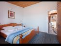 Ferienwohnungen Ante M - 100 m from beach: A1(4+2), A2(4+2), C3(2) Brela - Riviera Makarska  - Ferienwohnung - A2(4+2): Schlafzimmer