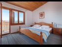Ferienwohnungen Ante M - 100 m from beach: A1(4+2), A2(4+2), C3(2) Brela - Riviera Makarska  - Ferienwohnung - A2(4+2): Schlafzimmer