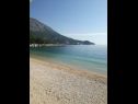 Ferienwohnungen Bianca - very nice sea view: A1 Blanka(2+2) Igrane - Riviera Makarska  - Strand