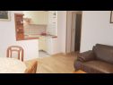 Ferienwohnungen Mila - 2 bedrooms and free parking: A4(4), A5(5) Makarska - Riviera Makarska  - Ferienwohnung - A5(5): Küche und Speisezimmer