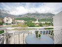 Ferienwohnungen Mila - 2 bedrooms and free parking: A4(4), A5(5) Makarska - Riviera Makarska  - Ferienwohnung - A4(4): Aussicht vom Balkon