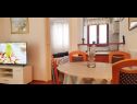 Ferienwohnungen Mila - 2 bedrooms and free parking: A4(4), A5(5) Makarska - Riviera Makarska  - Ferienwohnung - A4(4): Speisezimmer
