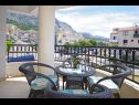 Ferienwohnungen Rose - comfy deluxe : A1(4) Makarska - Riviera Makarska  - Aussicht