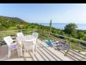 Ferienhaus Tonci - comfortable & surrounded by nature: H(8+2) Tucepi - Riviera Makarska  - Kroatien - Aussicht