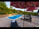 Ferienhaus Tonci - comfortable & surrounded by nature: H(8+2) Tucepi - Riviera Makarska  - Kroatien - Pool
