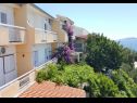 Ferienwohnungen Nina - sea view family apartments SA1A(3), A1Donji(2+1), A3(6), A4(4+1), A5(6), A6(4) Celina Zavode - Riviera Omis  - Haus