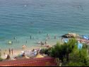 Ferienwohnungen Paradiso with gorgeous sea view: A1 Doris (4+2), SA2 Petra (2+2), SA3 Nina (2) Lokva Rogoznica - Riviera Omis  - Strand