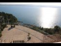 Ferienwohnungen Paradiso with gorgeous sea view: A1 Doris (4+2), SA2 Petra (2+2), SA3 Nina (2) Lokva Rogoznica - Riviera Omis  - Aussicht