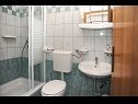 Ferienwohnungen BRANO - with swimming pool A9(8+2), A10(4+2), SA11(5), SA12(5) Novalja - Insel Pag  - Studio-Ferienwohnung - SA12(5): Badezimmer mit Toilette