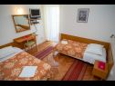 Ferienwohnungen und Zimmer Ivan - great location: A1(2+2), A2(4), SA3(2), R1(2), R2(2) , R3(2) Novalja - Insel Pag  - Zimmer - R1(2): Schlafzimmer