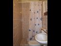 Ferienwohnungen und Zimmer Mila - yard: A1(4+1), R1(2+1), R2(2) Supetarska Draga - Insel Rab  - Zimmer - R2(2): Badezimmer mit Toilette