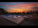 Ferienhaus Brist - with pool: H(8) Drinovci - Riviera Sibenik  - Kroatien - Pool