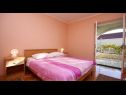 Ferienwohnungen Per - comfortable  family apartments A1(2+2), A2(4+1), A3(2+2) Grebastica - Riviera Sibenik  - Ferienwohnung - A1(2+2): Schlafzimmer