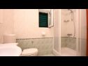 Ferienwohnungen Per - comfortable  family apartments A1(2+2), A2(4+1), A3(2+2) Grebastica - Riviera Sibenik  - Ferienwohnung - A2(4+1): Badezimmer mit Toilette