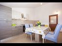Ferienwohnungen Per - comfortable  family apartments A1(2+2), A2(4+1), A3(2+2) Grebastica - Riviera Sibenik  - Ferienwohnung - A3(2+2): Küche und Speisezimmer