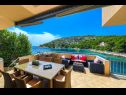 Ferienhaus Silva - with pool and great view: H(7) Bucht Stivasnica (Razanj) - Riviera Sibenik  - Kroatien - H(7): Terasse